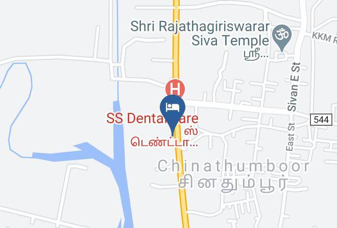Kilvelur - Chandra Royal Inn Maps