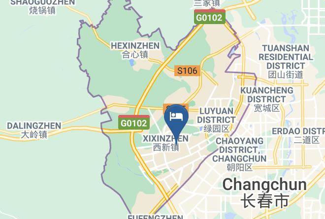 Changchun - Changchun Hongshulin Business Hotel Maps