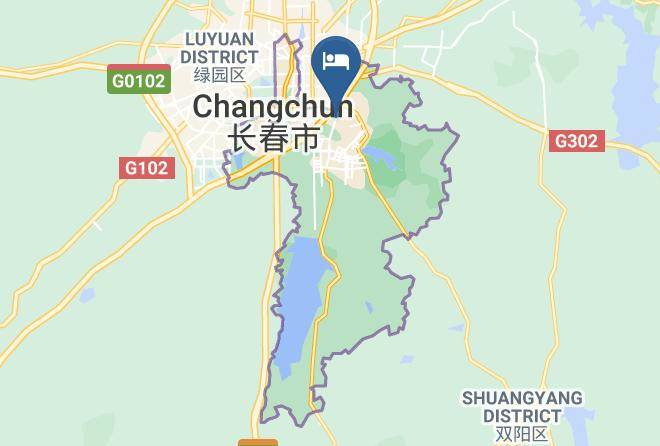 Changchun - Changchun Qingteng Tea Hotel Maps