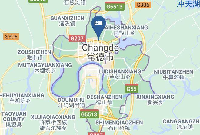 Changde - Changde Bluesky Hotel Maps