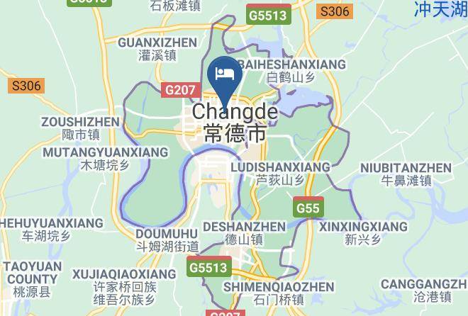 Changde - Changde Taohuayuanli Hotel Maps