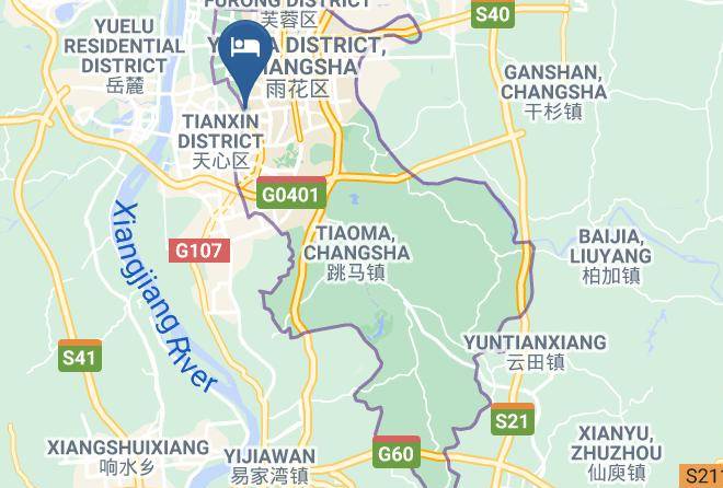 Changsha - Changhong Business Hotel Maps
