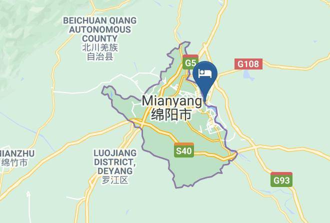 Mianyang - Changjin Hotel Maps