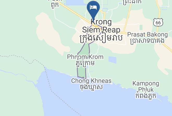 Changkrang Angkor Home Karte - Siem Reap - Siem Reab Town