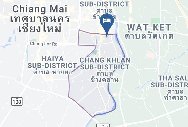Amphoe Mueang Chiang Mai - Cm Night Boutique Hotel Maps