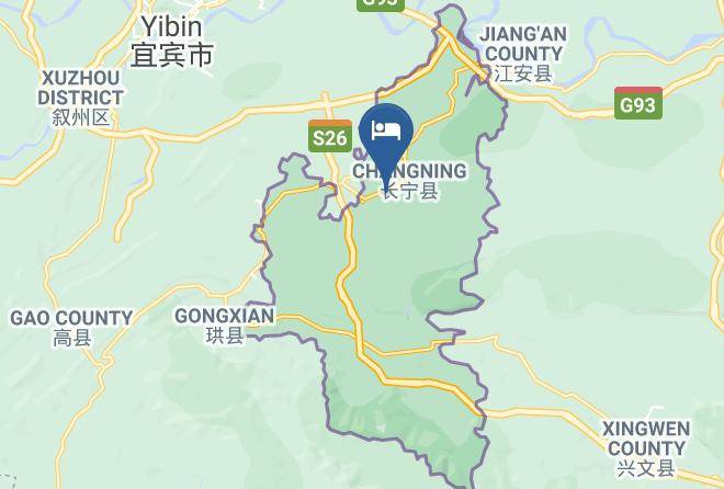 Yibin - Changning Yiting Hotel Maps