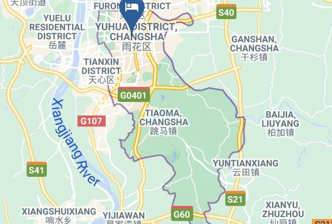 Changsha - Changsha Lanmo Hotel Maps