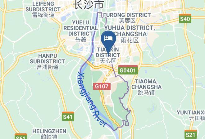 Changsha - Changsha Provincial Government Atour Hotel Maps