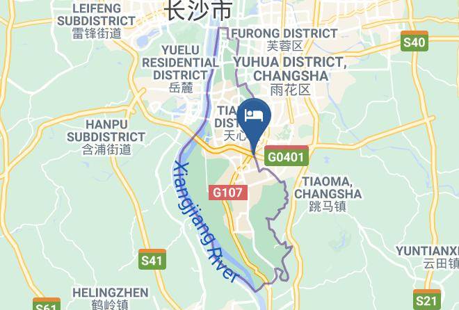 Changsha - Changsha Ru Yi Hotel Maps