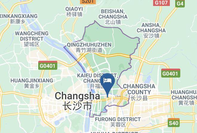 Changsha - Changsha Yannian Century Hotel Maps