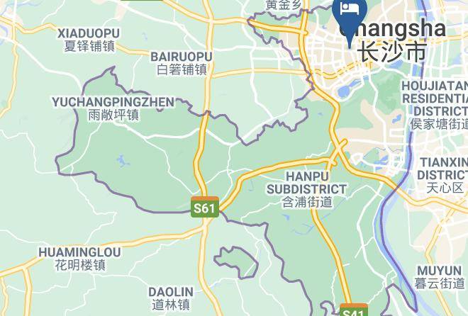 Changsha - Changsha Yannian Yijing Hotel Maps