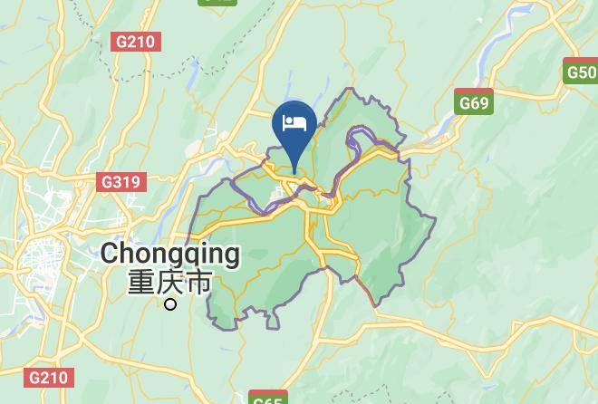 Fuling District - Changtong Huajing Dafang Hotel Maps
