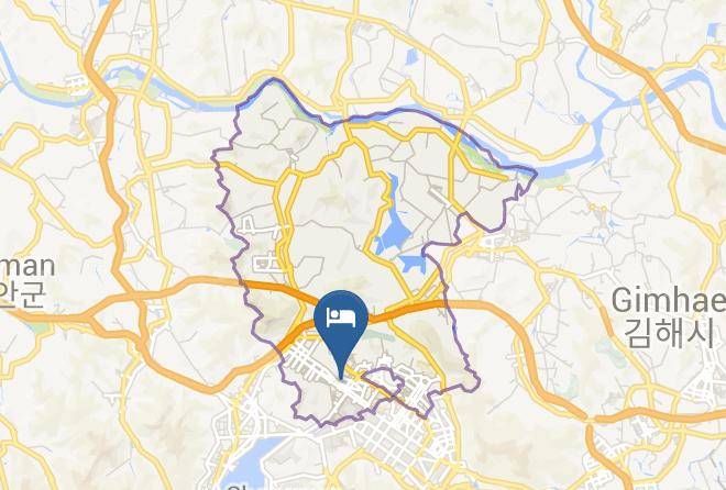 Uichangguchangwonsi - Changwon At Business Hotel Maps