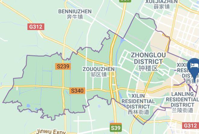 Changzhou - Changzhou Fulante Hotel Maps