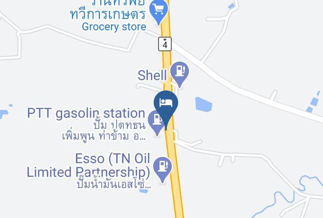 Amphoe Tha Sae - Chanida Resort Maps