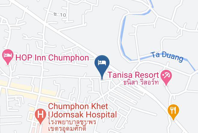Chanita Hotel Chumphon Map