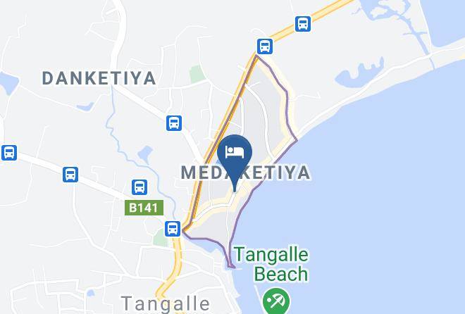 Galle - Chanli Resort Maps