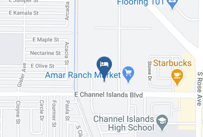 Ventura - Channel Islands Inn Maps