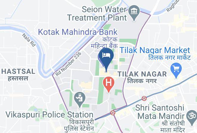 New Delhi - Chanson Grand Westend Vikaspuri New Delhi Maps