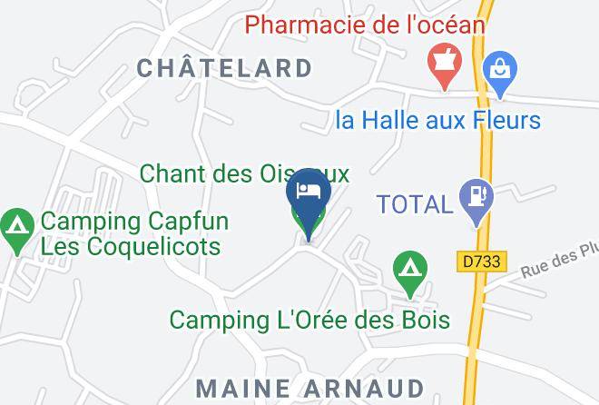 Charente Maritime - Chant Des Oiseaux Maps