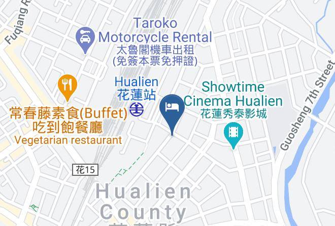 Chantai Hotel Mapa - Taiwan - Hualiennty