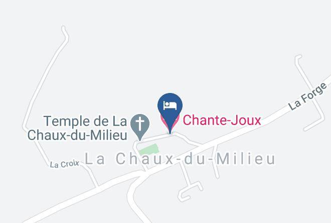 Le Locle District - Chante Joux Maps