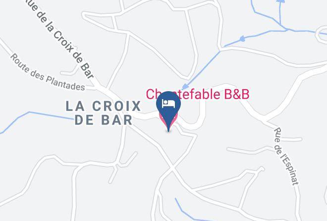 Correze - Chantefable B&b Maps