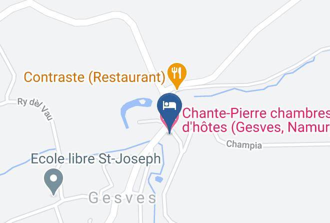 Chante Pierre Chambres D'hotes Map