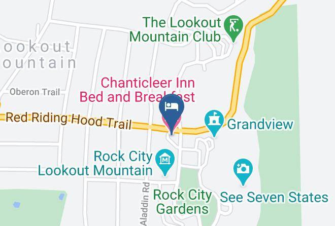 Walker - Chanticleer Inn Bed And Breakfast Maps