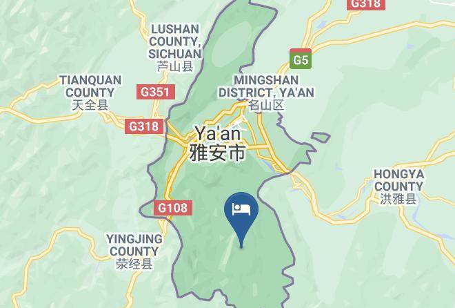 Yaan - Chanyi Emei Mountain Banshan Courtyard Maps
