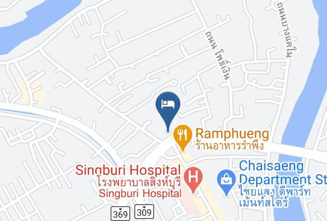 Amphoe Mueang Sing Buri - Chao Phraya Garden Hotel Maps