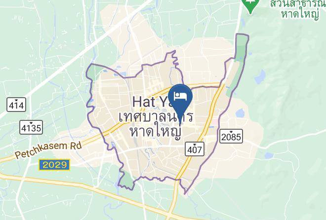 Amphoe Hat Yai - Chao Phya Grand Hotel Maps