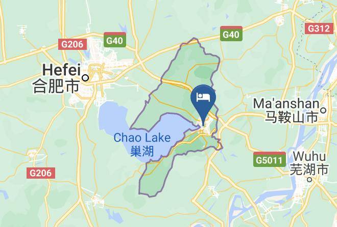 Hefei - Chaohu Shuiyunjian Fashion Theme Hotel Maps