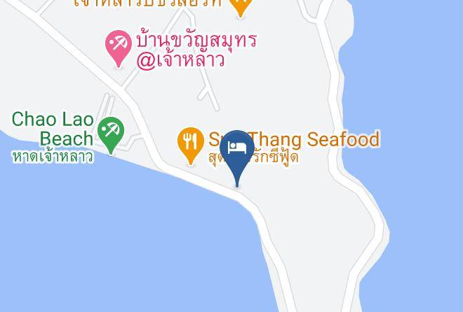 Amphoe Tha Mai - Chaolao Forest Beach Resort Maps