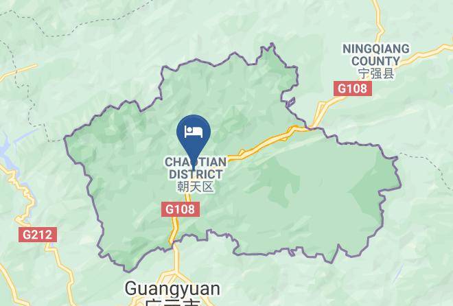Guangyuan - Chaotian Hotel Maps