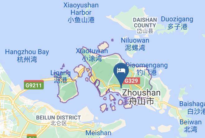 Zhoushan - Chaoyang Hotel Maps