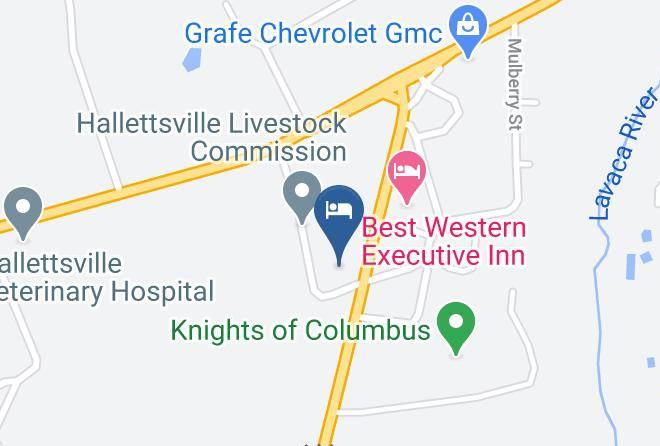 Lavaca - Chaparral Motel Maps