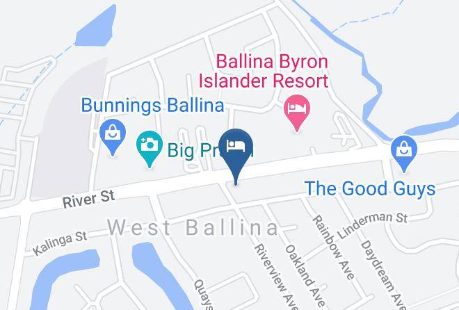Ballina - Chaparral Motel Maps