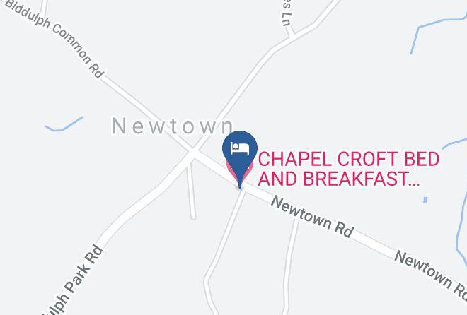 Staffs - Chapel Croft Bed And Breakfast Accommodation Maps