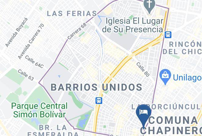 Bogota - Chapinero Central Maps