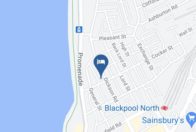 Blackpool - Chaps Hotel Maps