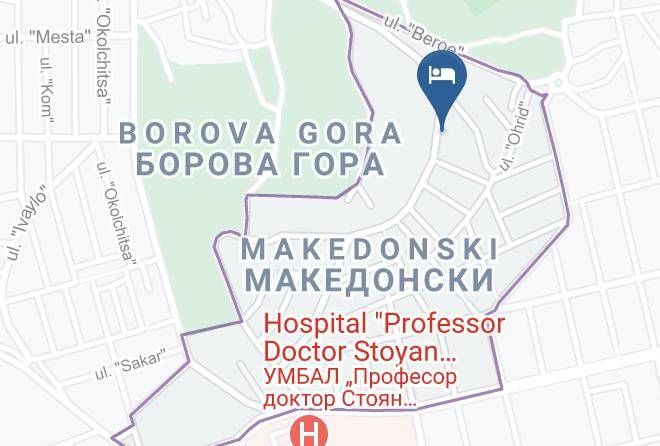 Stara Zagora - Char Hotel Maps