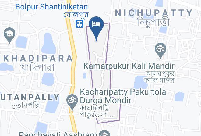Bolpur Sriniketan - Charbari Resort Maps