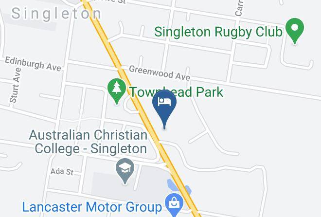Singleton - Charbonnier Motor Inn & Restaurant Singleton Maps