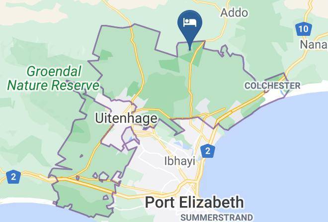 Nelson Mandela Bay - Charihandra Private Game Lodge Maps