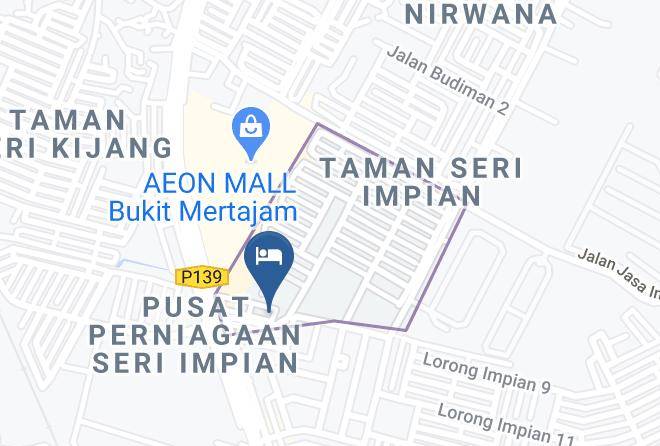 Simpang Ampat - Chariton Hotel Alma Maps