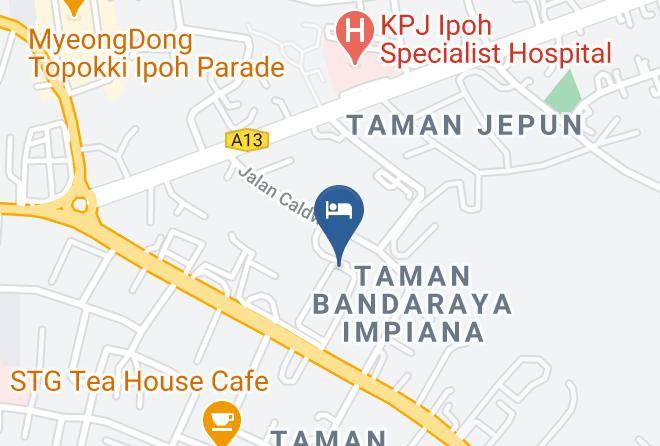 Kinta District - Chariton Hotel Ipoh Maps
