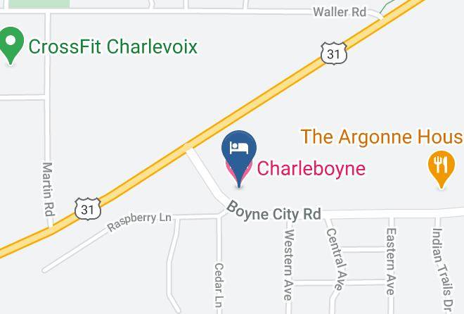 Charlevoix County - Charleboyne Motel Maps