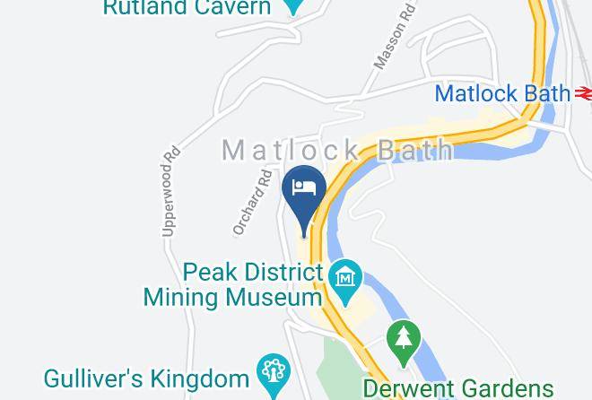 Derbyshire - Charles B & B & Restaurant Maps