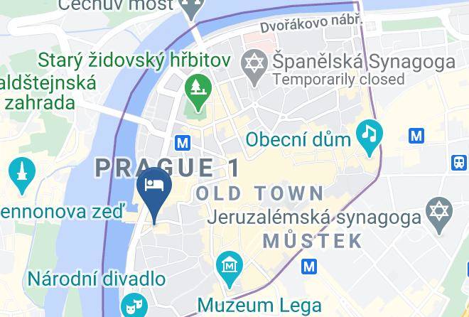 Prague - Charles Bridge Palace Maps
